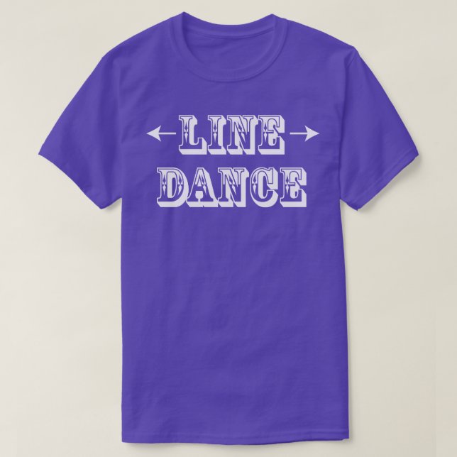 T-shirt Line Dancing Country Western Music Don 2 (Design devant)
