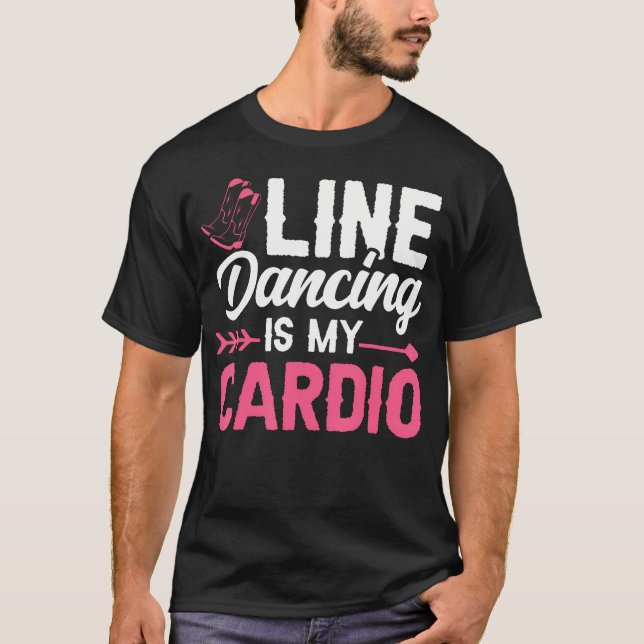 T-shirt Line Dancing Is My (Devant)