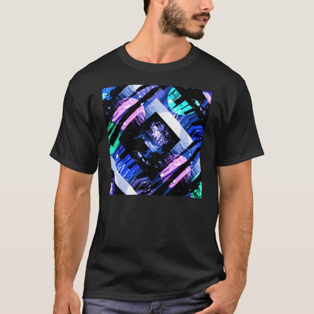 T-shirt linéaire rêveur linéaire rêveur (Devant)