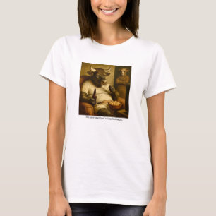 T-shirt L'inévitabilité de l'élevage animal.