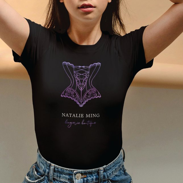 T-shirt Lingerie Boutique (Créateur téléchargé)