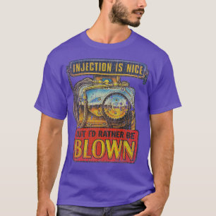 T-shirt L'Injection Est Agréable, Mais Je Préfère Être Fra