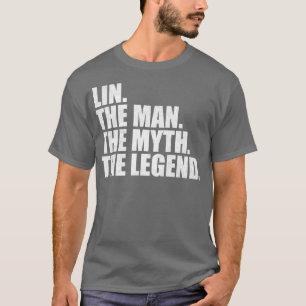 T-shirt LinLin Nom de famille Lin nom de famille Lin nom d