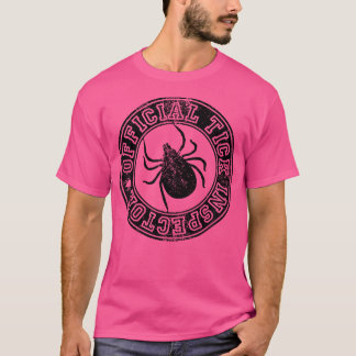 T-shirt L'Inspecteur Officiel De Tick Funny Chemise Pour L