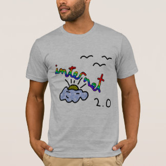 T-shirt l'INTERNET est maintenant en couleurs