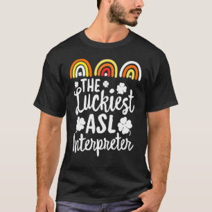 T-shirt L'Interprète le plus chanceux Saint Patrick S Day 