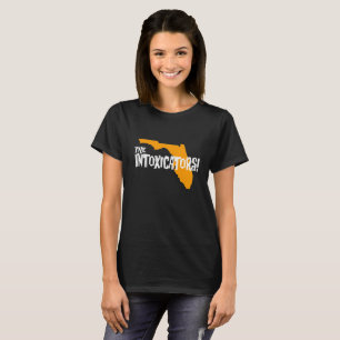 T-shirt L'Intoxicators ! La pièce en t foncée des femmes