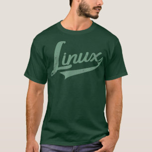 T-shirt Linu I Systems Engineer Nerd Geek hrowback
