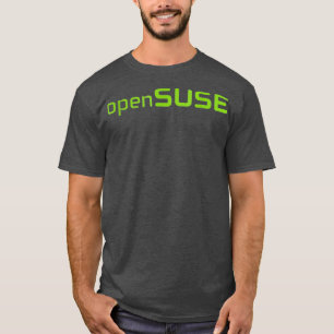 T-shirt Linu openSUSE sur le thème de l'amant Open Source