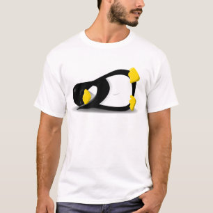 T-shirt Linux Tux sleeping