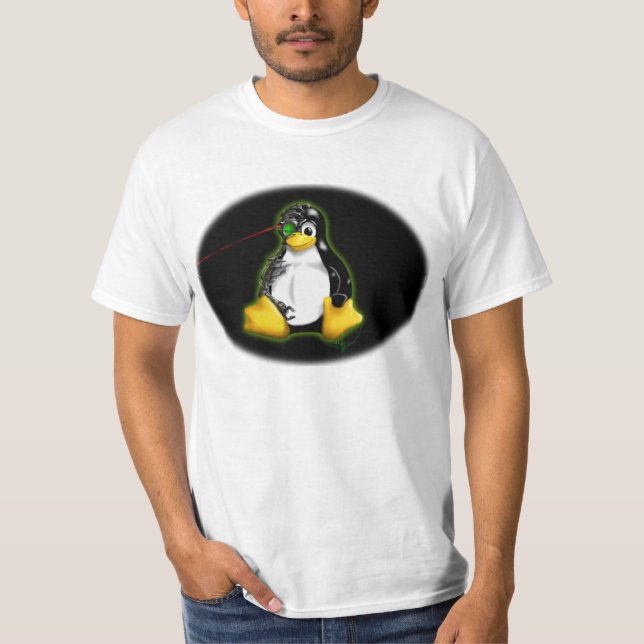 T-shirt Linux vous assimilera (Devant)