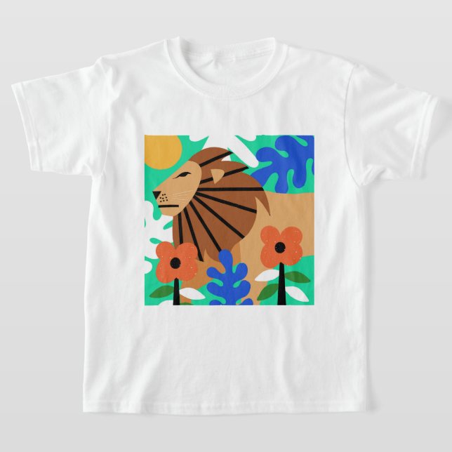 T-shirt Lion (Poser)