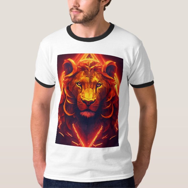 t-shirt lion (Devant)