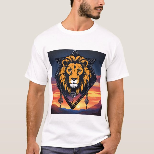 t-shirt lion (Devant)