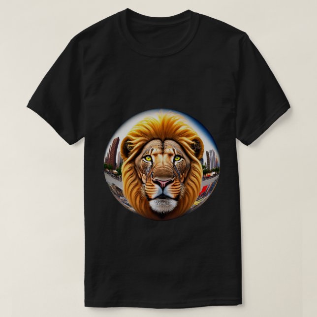 T-shirt lion 50x50 0001 (Design devant)