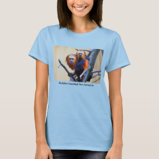 T-shirt Lion à tête dorée tamarin
