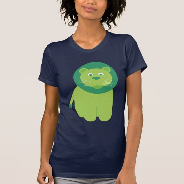 T-shirt Lion adorable (Devant)