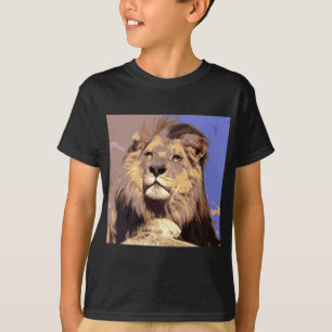 T-shirt Lion africain