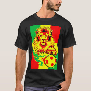 T-shirt Lion africain du football
