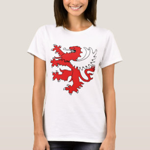 T-shirt Lion ailes stand Symbole de puissance Tongue Claws