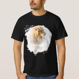 T-shirt Lion Animal Vie Sauvage Jungle Nature Safari