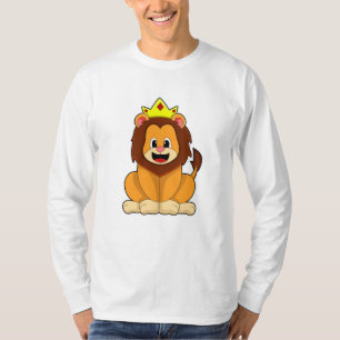 T-shirt Lion avec couronne