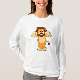 T-shirt Lion avec de grosses cales