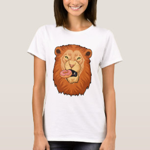 T-shirt Lion avec Donut