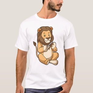 T-shirt Lion avec flèches à ongles