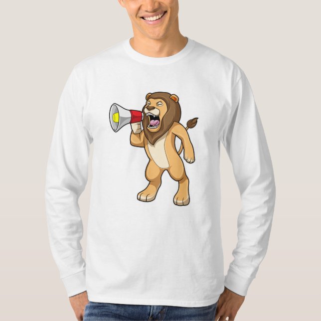 T-shirt Lion avec microphone (Devant)