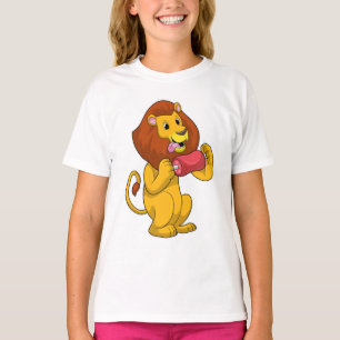 T-shirt Lion avec viande