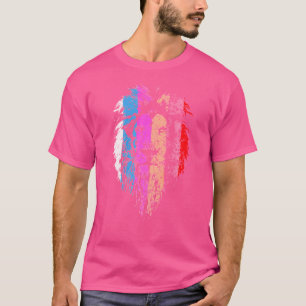 T-shirt Lion Belt Couleurs Jiu Jitsu Chemise Pour Bjj Juji