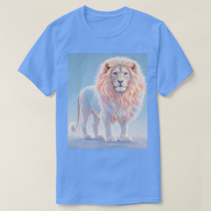 T-Shirt lion blanc