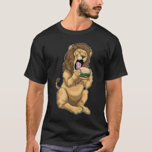 T-shirt Lion Burger
