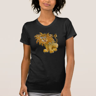 T-shirt Lion caricature et cadeaux de vêtements