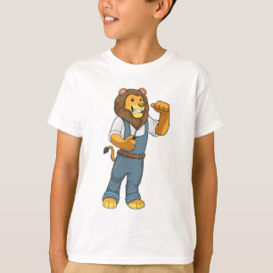 T-shirt Lion comme tournevis de Handyman