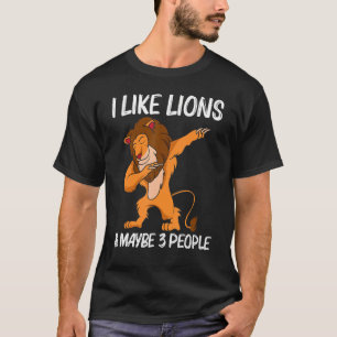 T-shirt Lion cool Pour Hommes Femmes Jungle Safari Animal