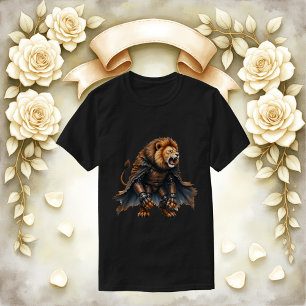 T-shirt Lion Cyber des Terres Désolées