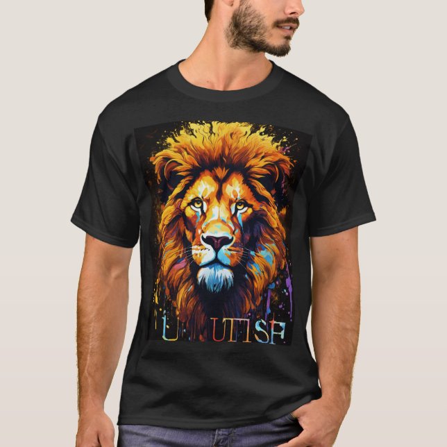 T-shirt Lion danse lagacy (Devant)
