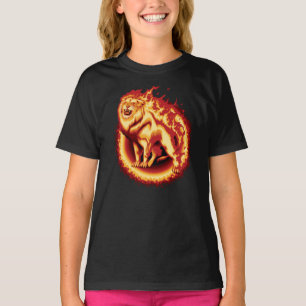 T-shirt Lion de feu