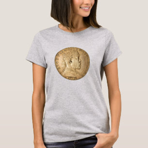 T-shirt Lion de Juda Jah Armée Menelik II Rasta Roots 