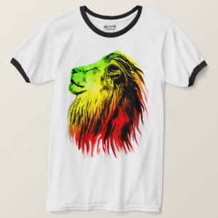 T-shirt Lion De Juda - Rasta