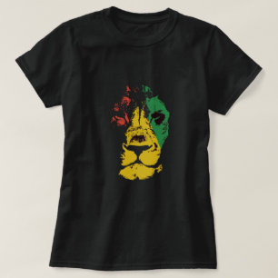 T-shirt Lion De Juda - Rasta