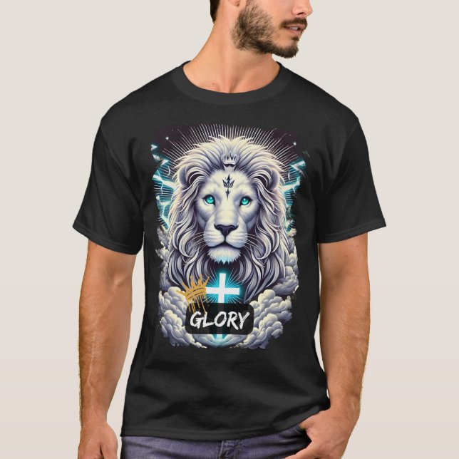 T-shirt lion de judah (Devant)