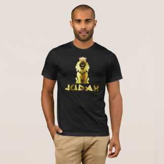 T-shirt Lion de Judah d'or