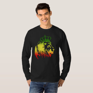 T-shirt Lion De Judah - Rasta