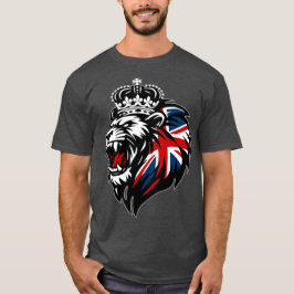 T-shirt Lion de la fierté britannique