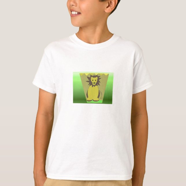 T-shirt Lion de la jungle (Devant)