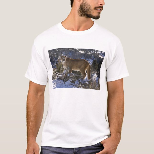 T-shirt Lion de montagne (Devant)