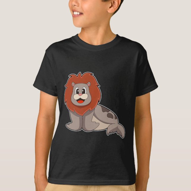 T-shirt Lion de phoque (Devant)